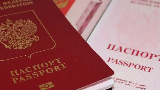 Un pasaporte ruso, en una imagen de archivo.