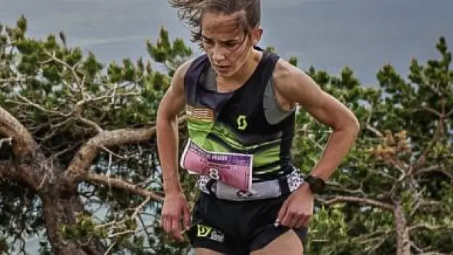 Carrodilla Cabestre, campeona de España júnior de carreras por montaña en línea.