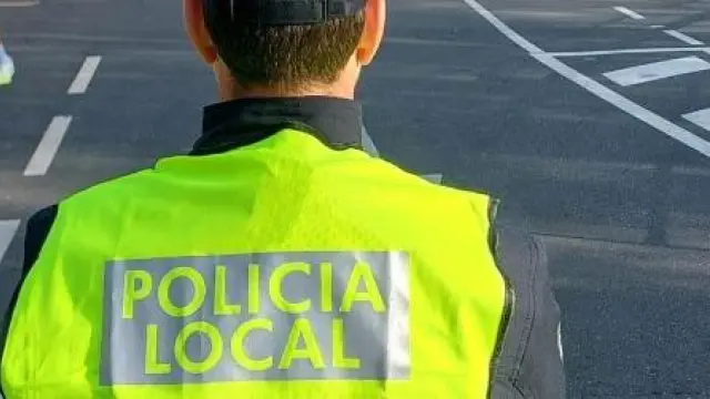 Un agente de la Policía Local de Zaragoza