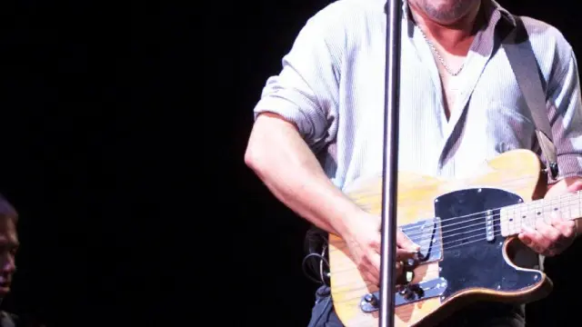 Bruce Springsteen, en 1999 en La Romareda.
