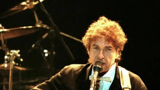 Bob Dylan, en un concierto en tierras españolas.