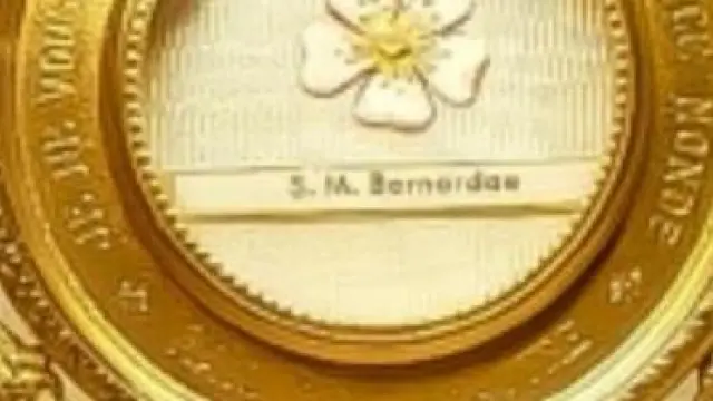 Reliquia santa Bernardita.