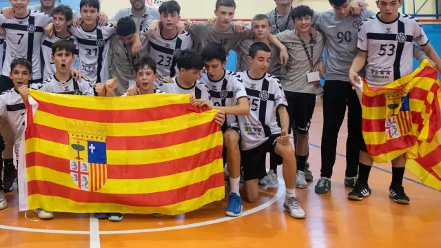 Final del Campeonato de España de Balonmano Infantil en Zaragoza