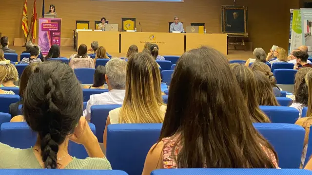 Curso organizado por la Asociación Aragonesa de Obstetricia y Ginecología, en Zaragoza.