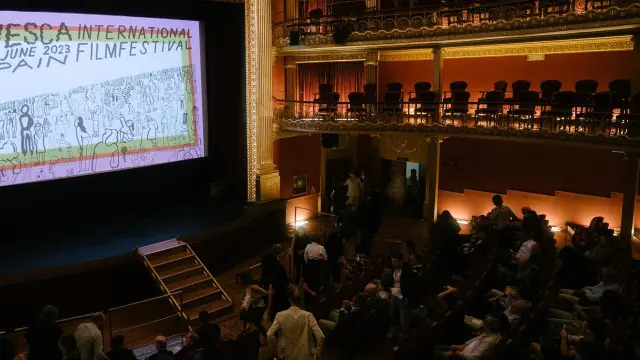 El Teatro Olimpia acogerá las sesiones gratuitas de cortos del Festival de Cine de Huesca.