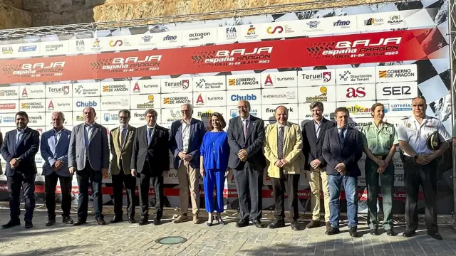 Presentación de la Baja Aragón 2023 que se correrá en Teruel.
