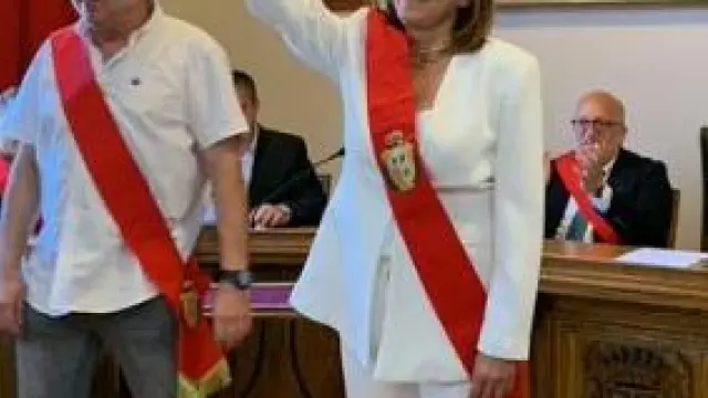 Ana Jarque, alcaldesa de Caspe