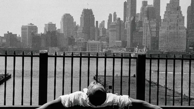 'Brooklyn Promenade, Brooklyn, Nueva York'. 1954.