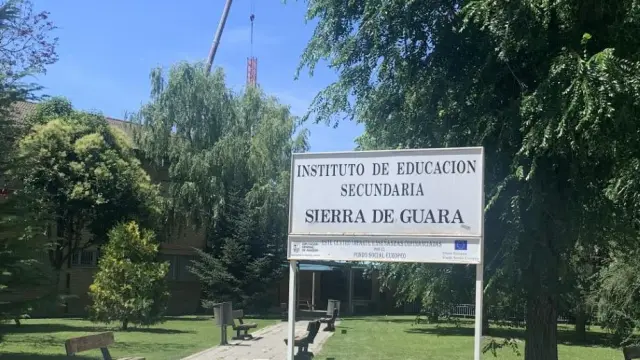 El instituto Sierra de Guara tuvo el año pasado 1.150 alumnos.