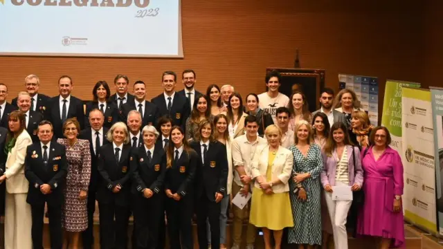 El Colegio de Médicos de Zaragoza celebró el Día del Colegiado, el pasado mes de mayo.