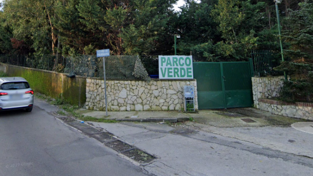 El Parque Verde, una zona situada en el municipio de Caivano en Nápoles.
