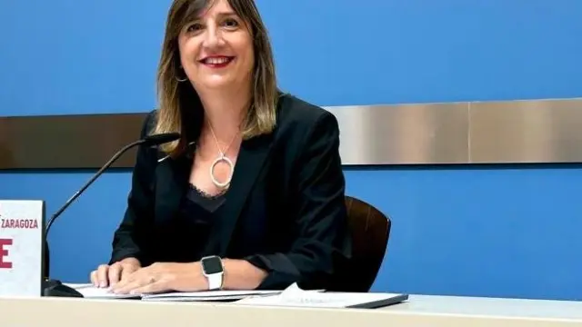 La portavoz del PSOE en el ayuntamiento, Lola Ranera