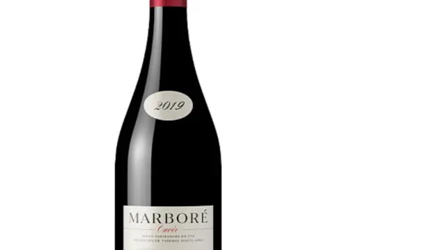 Botella de vino Marboré Cuvée.