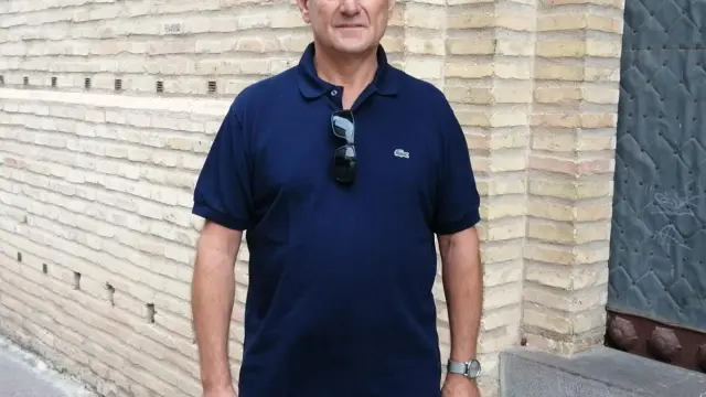 Félix Martínez, jubilado y portavoz de la plataforma de pensionistas Coespe en Zaragoza.
