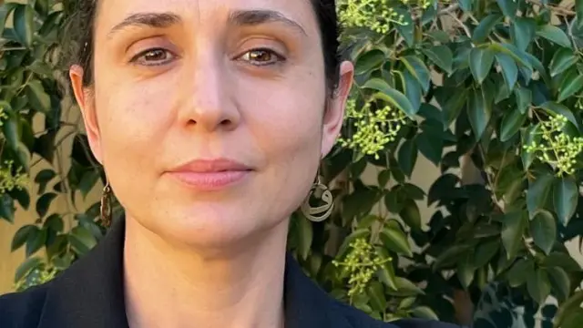 La periodista aragonesa Isabel Pérez ha vivido 12 años en Oriente Medio.
