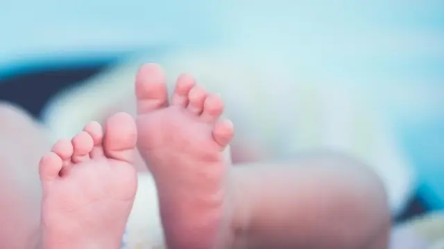 Imagen de archivo de un recién nacido