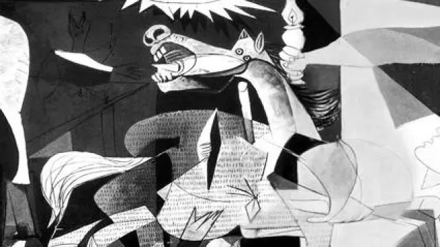 Cruentos de Navidad: el 'Guernica' de Picasso.