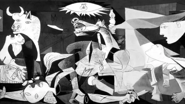 Cruentos de Navidad: el 'Guernica' de Picasso.