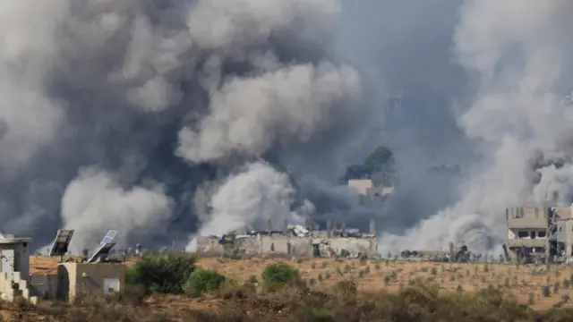 Siguen las explosiones en GazaPALESTINIANS/GAZA BORDER
