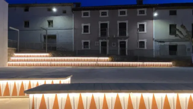 La plaza nueva de Montón ha recibido una inversión de 126.821 euros