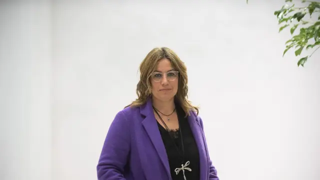 Paula Uribe, profesora de la Universidad de Zaragoza y pionera en el uso de drones aplicados a la arqueología.