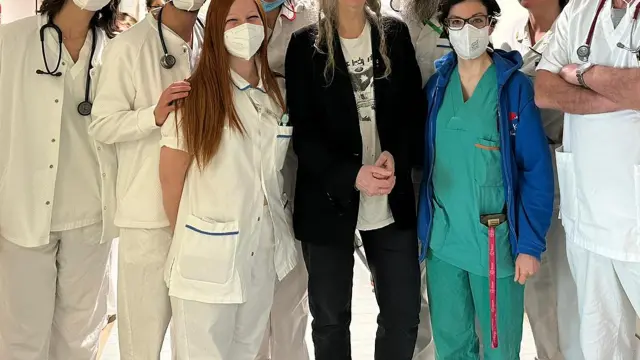 La cantante Patti Smith recibe el alta en el hospital de Bolonia