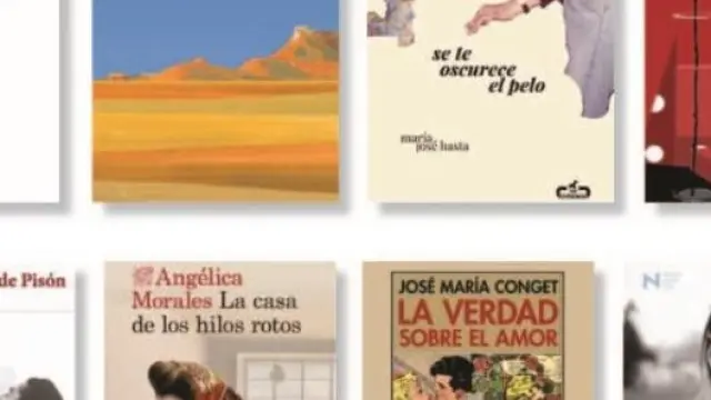 Libros de autores aragoneses que han visto la luz este año.