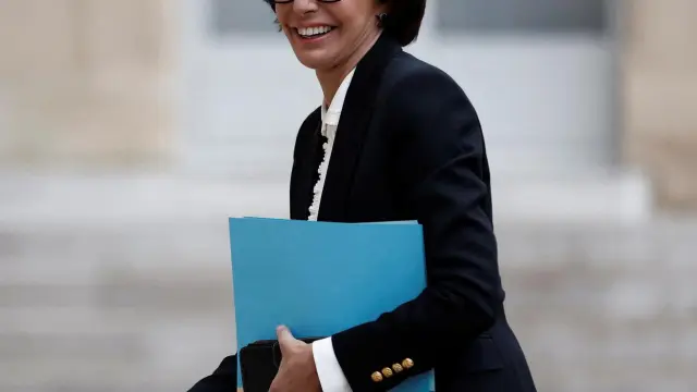 Newly-appointed French Culture Minister Rachida Dati arrives for the first weekly cabinet meeting following a government reshuffle at the Elysee Palace in Paris, France, January 12, 2024. REUTERS/Benoit Tessier [[[REUTERS VOCENTO]]]