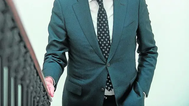 Daniel Rey, director gerente del Instituto Aragonés de Fomento, en la sede de la entidad.
