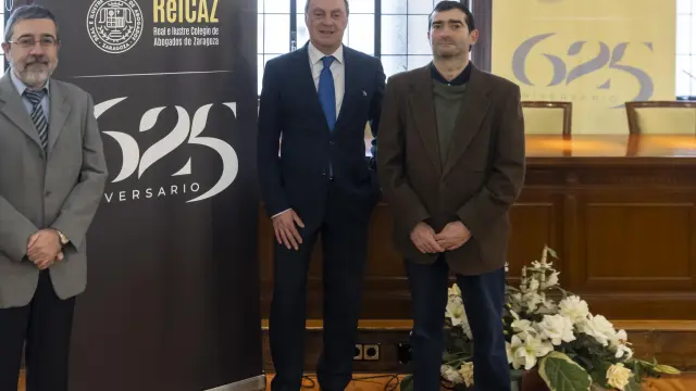 Presentación del programa de actos del 625 aniversario del Colegio de Abogados de Zaragoza