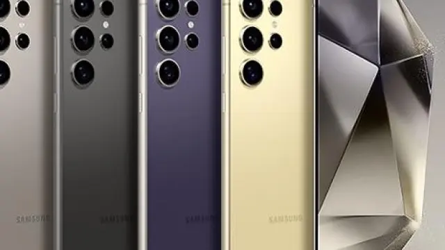 El Samsung Galaxy S24 Ultras está disponible en diferentes colores