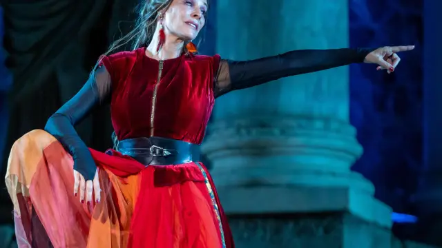 Rueda, en la obra ‘Salomé’ que hoy se estrena en el Teatro Principal de Zaragoza