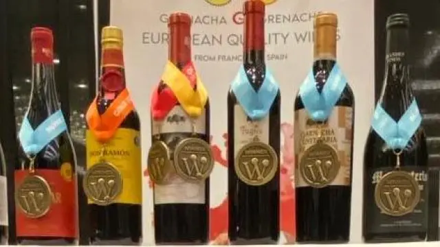 Los vinos de garnachas premiados en Las Vegas.