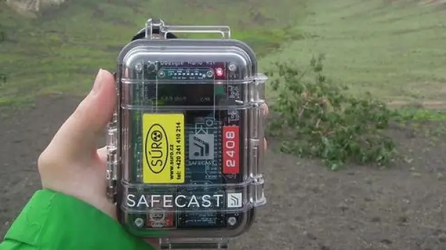 Safecast: dispositivo de medición de la radiación gamma ambiental que se analizará para su posible uso en Openred