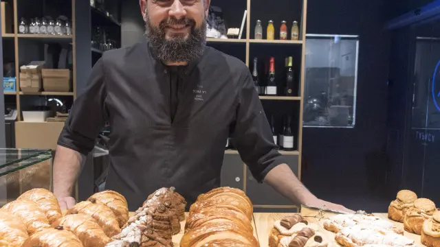 Dulces de la pastelería Lapaca de Huesca