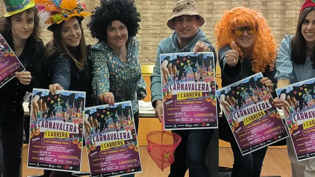 La Almunia celebra este domingo la I Carrera Solidaria Carnavalera en beneficio de las Ampas locales
