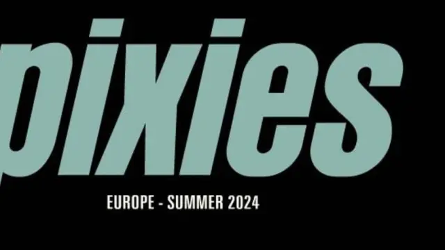 Cartel de los conciertos de Pixies en España..LIVE NATION..14/02/2024 [[[EP]]]