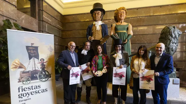 Presentación del homenaje que brindará Zaragoza al pintor universal del 19 al 21 de abril.
