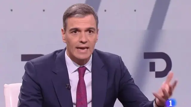 Entrevista a Sánchez a TVE.