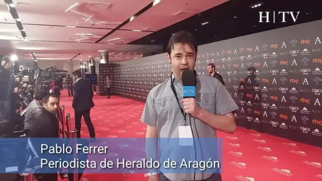 Pablo Ferrer, en la alfombra roja