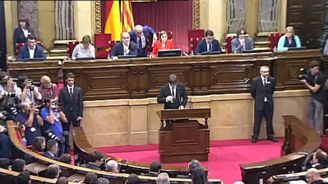 Puigdemont prevé comparecer en el Senado para presentar alegaciones al 155