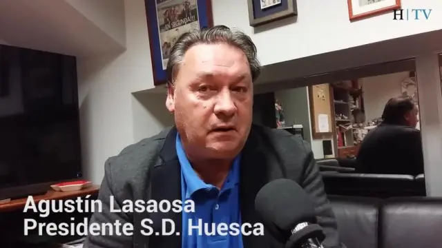 Agustín Lasaosa: "Es un partido especial para todo Aragón"