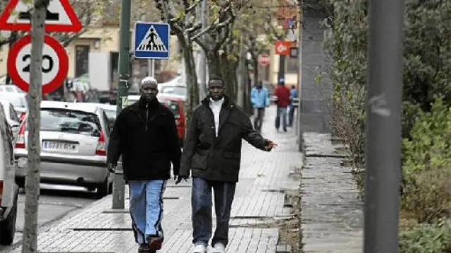La población inmigrante del Perpetuo Socorro alcanza ya el 23% y duplica la media de Huesca