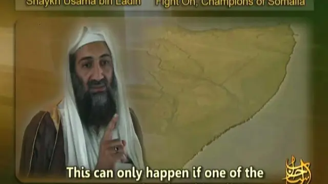 Una imagen de Bin Laden