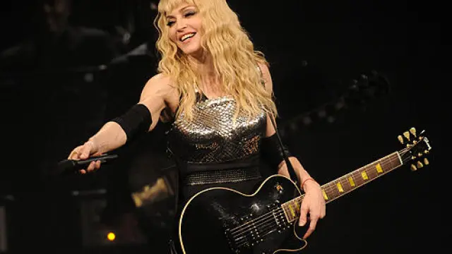 Madonna en un concierto de esta gira