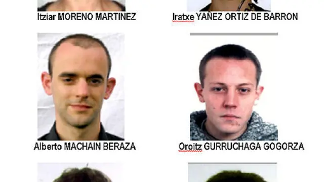 Imágenes de los presuntos etarras que atentaron contra el cuartel de Burgos y asesinaron a los guardias de Calviá