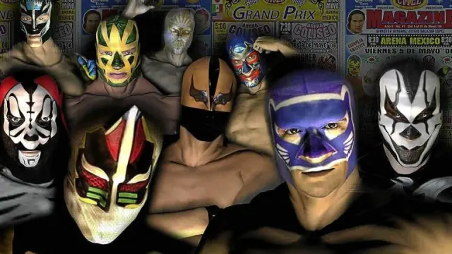 Las máscaras son el símbolo de la lucha libre mexicana, hasta el punto de trascender los cuadriláteros y convertirse en regalos turísticos.