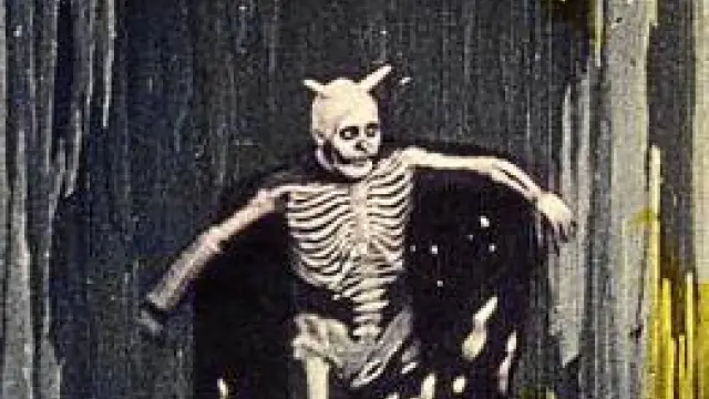 Fotograma de 'El especto rojo' (1907), de Chomón