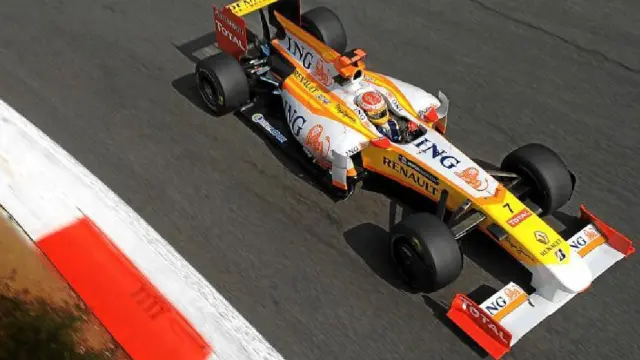 Fernando Alonso quedó octavo en los entrenamientos