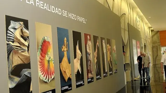 La exposición 'Origami. El arte del papel plegado' abre sus puertas hoy en el Centro de Historia.